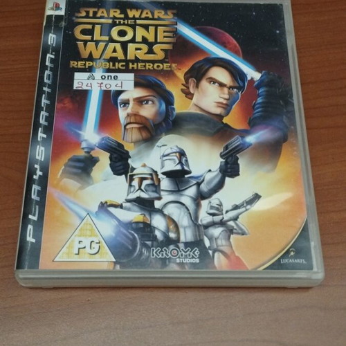 Star Wars The Clone Wars Republic Heroes PS3 used