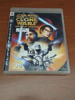 Star Wars The Clone Wars Republic Heroes PS3 used