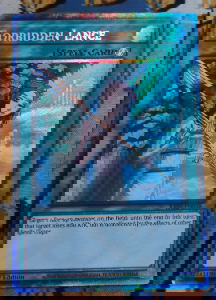 Forbidden Lance (Collectors Rare, Yugioh)