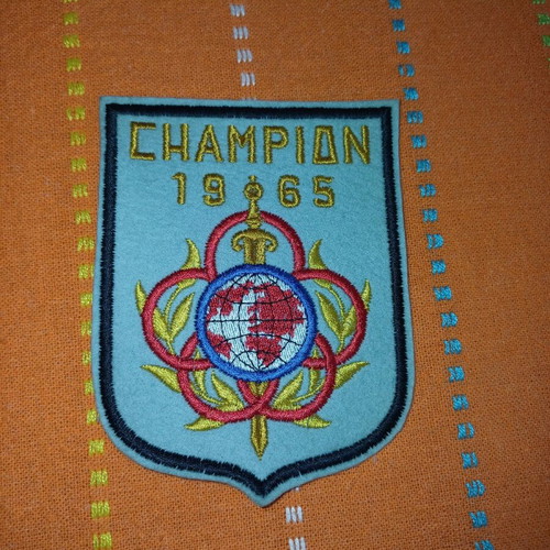 CISM Shield like new, 1965 World Military Championship Kavatzogleio