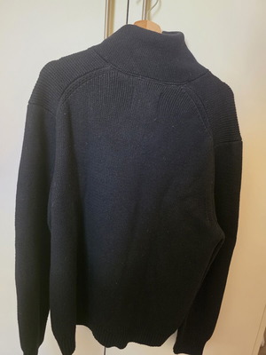 American Eagle Outfitters Shawl Collar Sweater black XXL like new