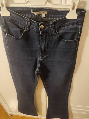 Zini bell-bottom jeans like new, blue