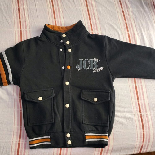 Boys' jackets and cardigans used, sizes 110-122 cm