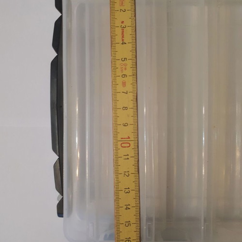 Double-sided case for 14 fishing lures new