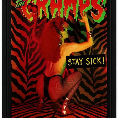 The Cramps Stay Sick Poster with Frame, New