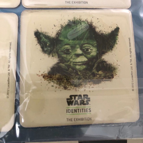 Star Wars Set of 8 Magnets New from SW Identities Exhibition