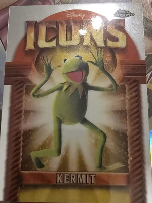 Kermit Topps Chrome Disney card like new