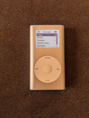 Ipod mini 2nd gen 6Gb silver
