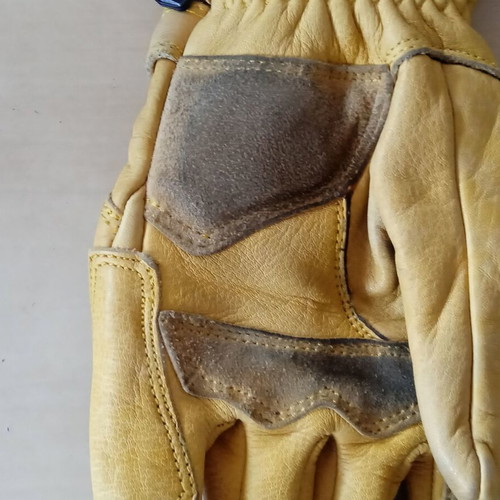 Spirit Motors Leather Motorcycle Gloves No 9 L used