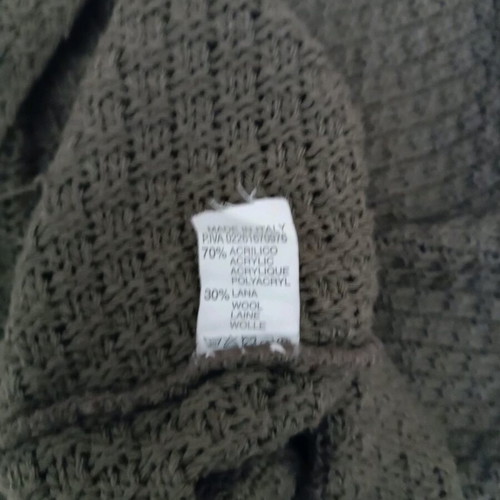 Knitted wool women's dress medium used