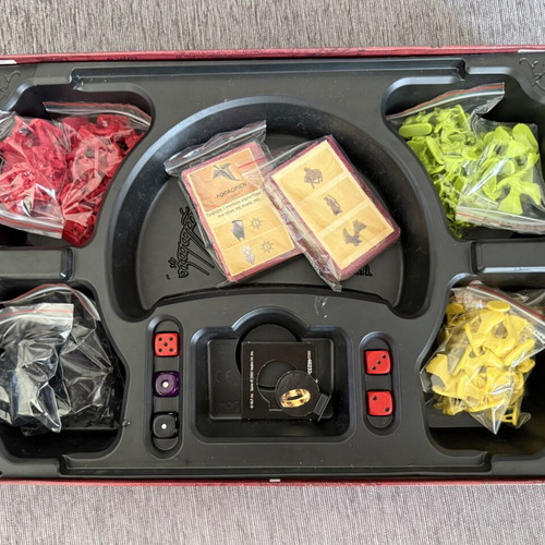 Risk board game The Lord of the Rings used with minor missing parts