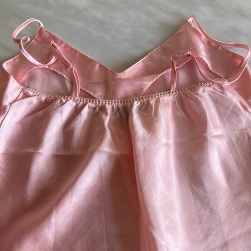 Lingerie ISABELLE satin soft pink like new