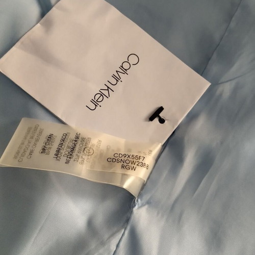 Calvin Klein dress new with tag, size US 8, blue trench style