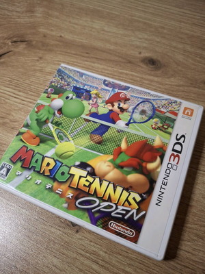 Super Mario Tennis 3DS game like new, Japanese language