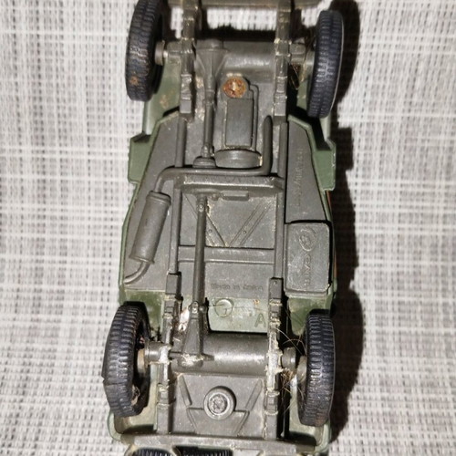 Gate Laurel & Hardy Willys Jeep US Army 1/32 diecast used