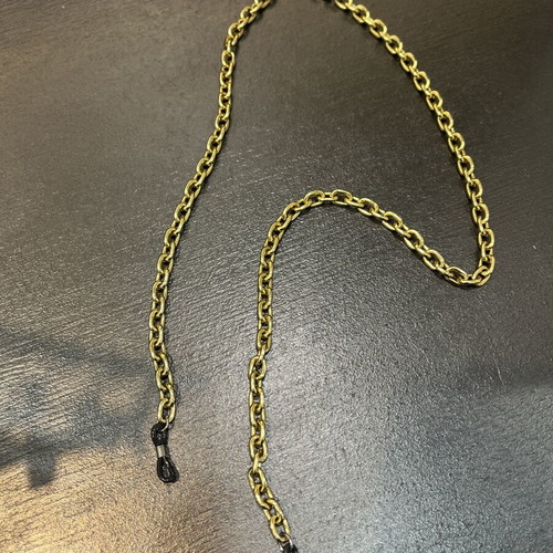 Eyeglass chain gold steel like new