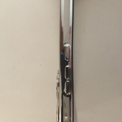 Redmi Note 14 5G Phone Case new, transparent with silver details