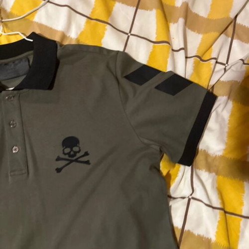Polo Philipp Plein like new, size L, black and green