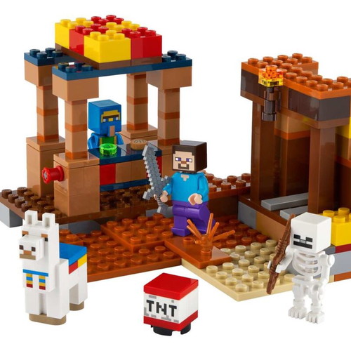 Lego Minecraft set 21167 The Trading Post used