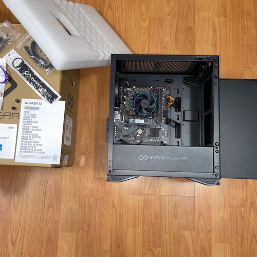 Infinity Gear Alpha 3 Desktop PC new with Intel i3 and Windows 11
