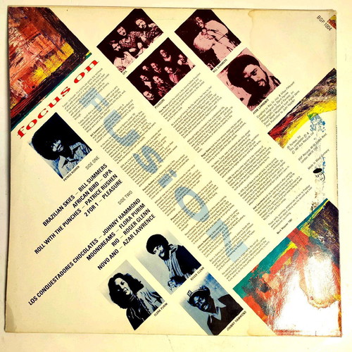 Focus On Fusion LP vinyl like new, jazz fusion 1987