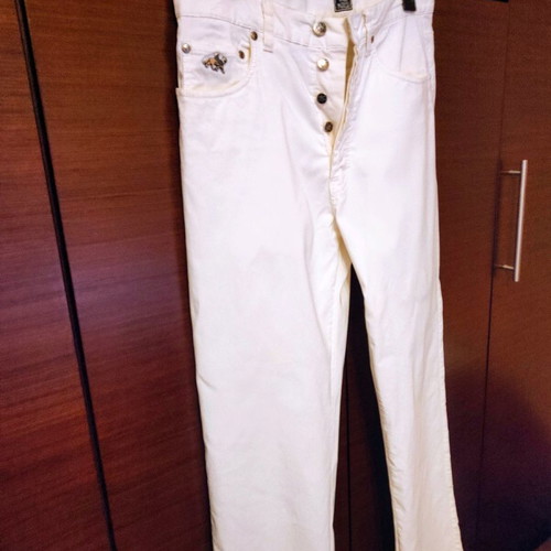 Nikos Apostolopoulos white pants new, size 32