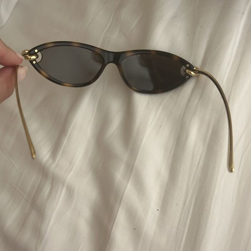 Bottega Veneta sunglasses like new, black and brown