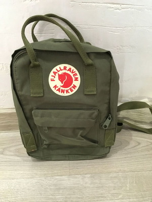Fjallraven Мини Раница Нов, Зелен