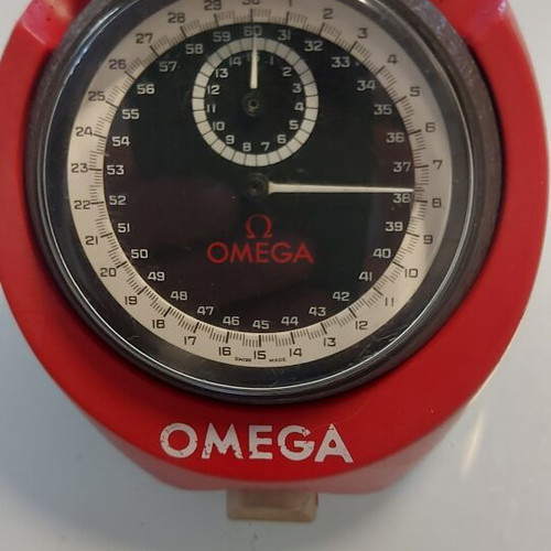 Omega chronograph stopwatch 1970 with case