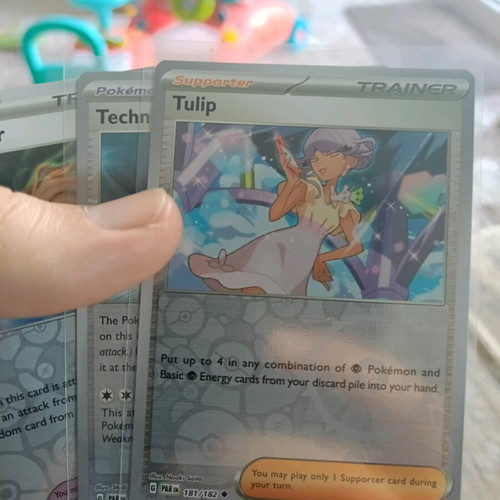 Pokemon Tulip (PAR 181) like new, Paradox Rift Holo
