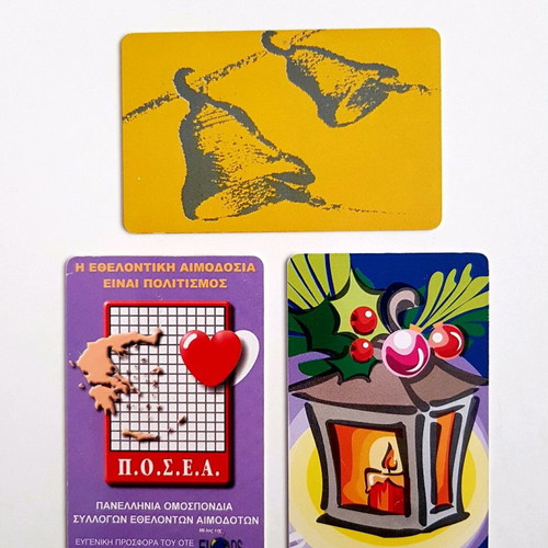 Phone cards in excellent condition, pack of 3