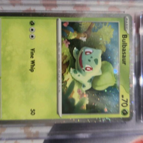 Bulbasaur 151 promo card new gem mint