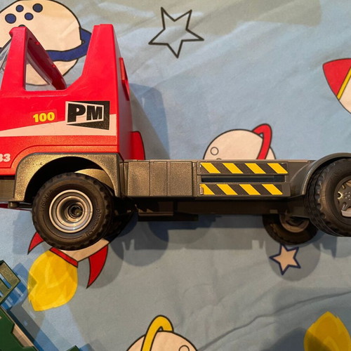 Playmobil vehicles and trailer pack of 3 used
