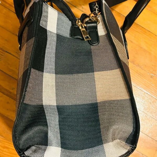 Scott shoulder bag like new, black and grey
