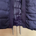 Nike puffer coat like new, purple tech fleece