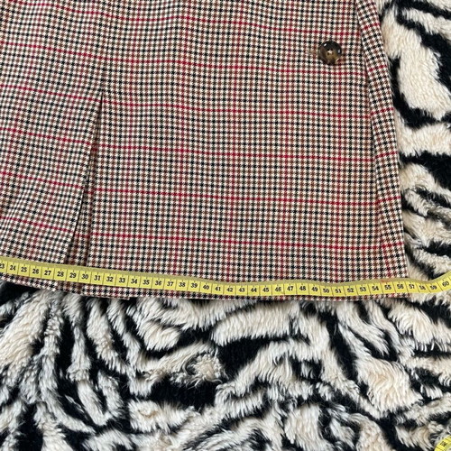 Checked mini tweed skirt Mango like new, multicolored