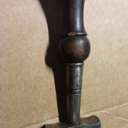Glass cutting tool used, old, 12.5 cm