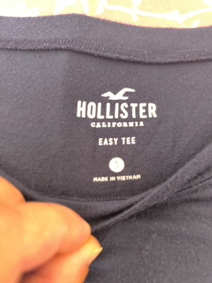 Hollister S Oversize Summer T-shirt Like New, Blue