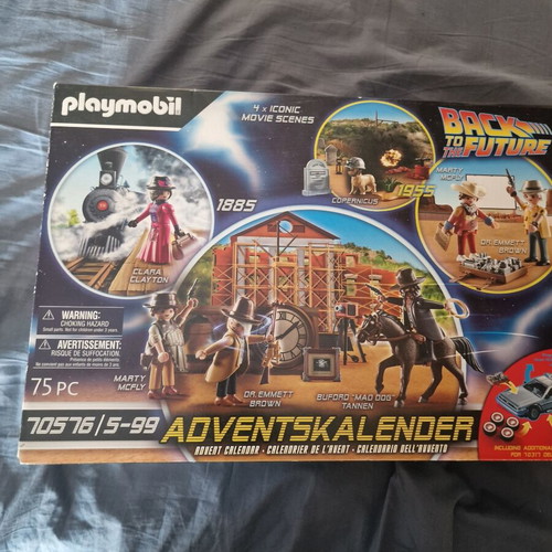 Playmobil Back to the Future sealed collectible