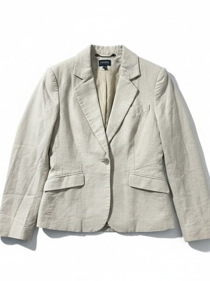 Mexx Beige Linen Blend Blazer Size 40 Like New