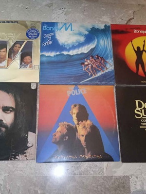 LP used, various albums