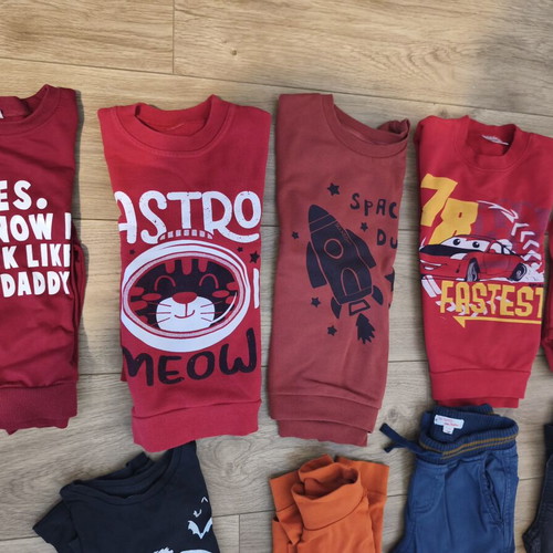 Winter clothing set for boys 4-5 years, 15 pieces, like new
