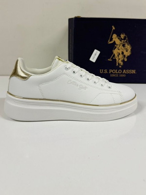 Cotton Belt London sports shoes new, white, size 39