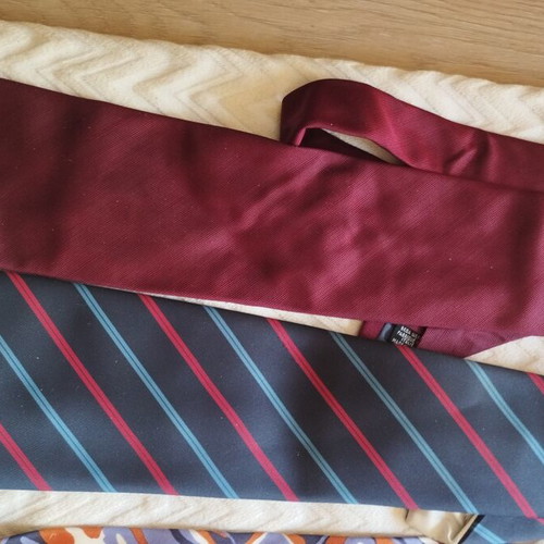 10 ties, assorted designs and colors