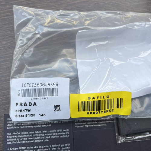 Prada sunglasses, black, original