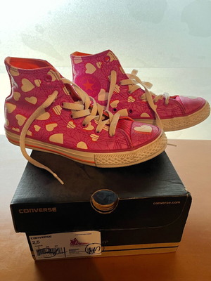 Converse All Star αθλητικά μεταχειρισμένα, μέγεθος 34, κόκκινα κορίτσι