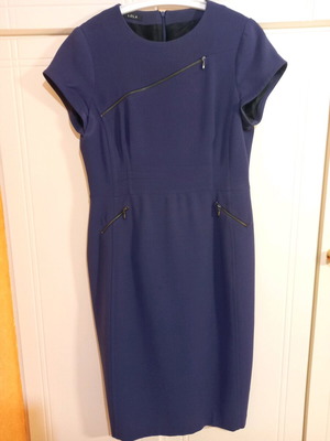 Purple Lola dress size L used with zipper details