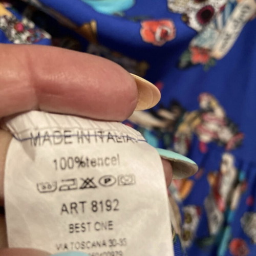 Rockabilly Print Dress One Size like new, multicolor