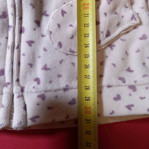 Zara fleece jacket used 9-12 months thin
