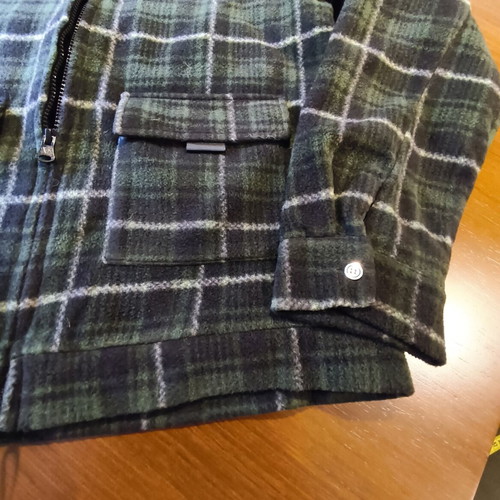 Look@me children's overshirt jacket size 16 years new, green